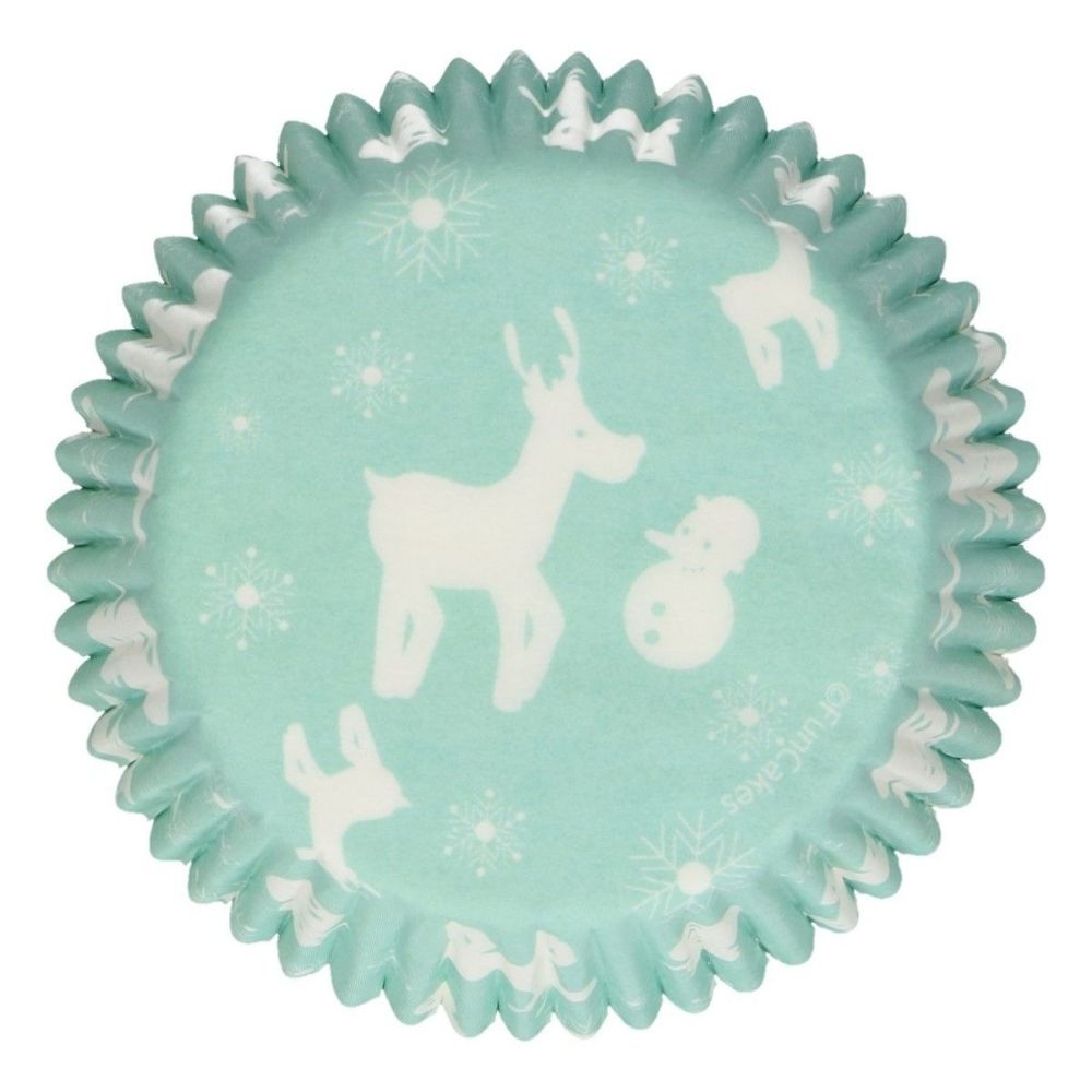 FunCakes Winter Wonderland Baking Cups x 48