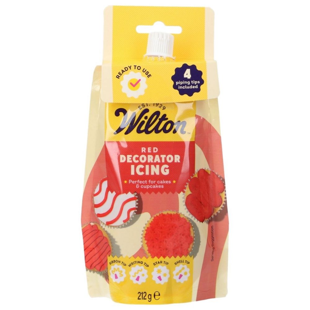 Wilton Red - Decorator Icing 212g
