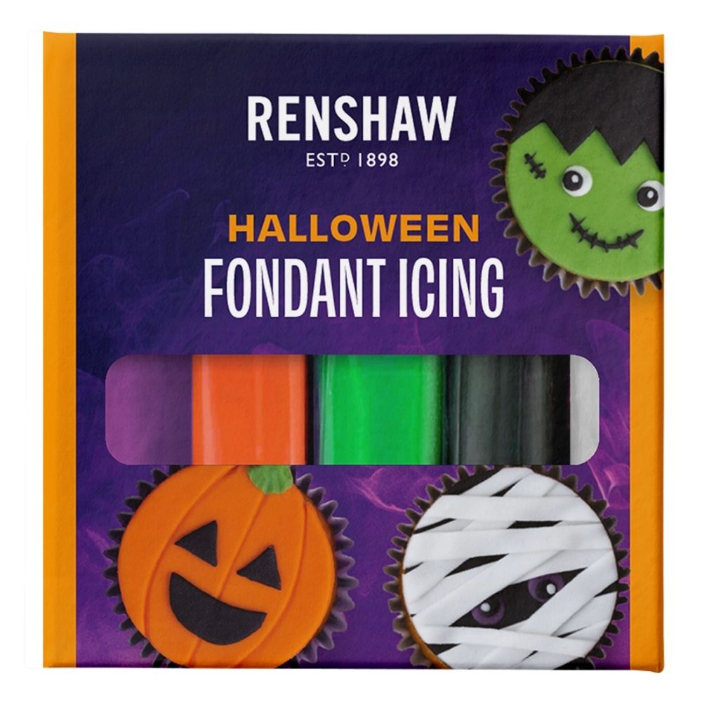 Renshaw Halloween Sugarpaste Fondant Multipack 5 x 100g