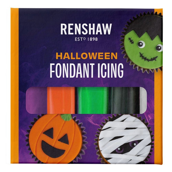 Renshaw Halloween Sugarpaste Fondant Multipack 5 x 100g