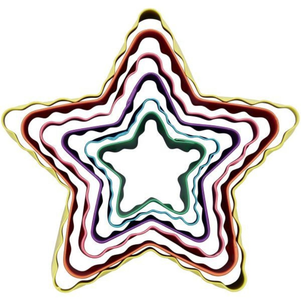 Wilton Star Double-sided Cutters Set Of 6