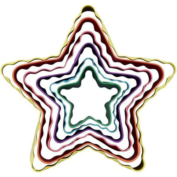 Wilton Star Double-sided Cutters Set Of 6
