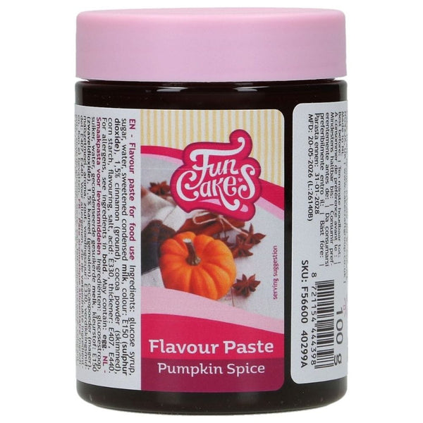 FunCakes Pumpkin Spice Flavour Paste 100g