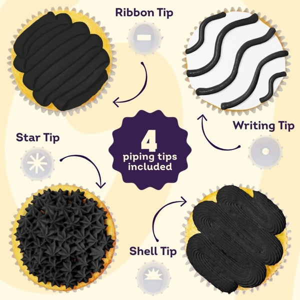 Wilton Black - Decorator Icing 212g