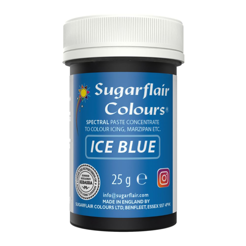 Sugarflair Ice Blue - Spectral Paste Concentrate Food Colouring