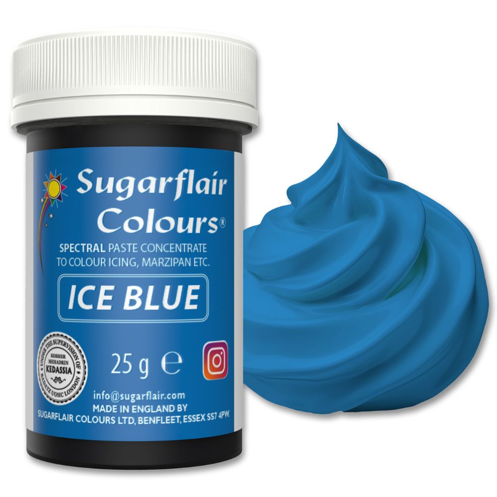 Sugarflair Ice Blue - Spectral Paste Concentrate Food Colouring