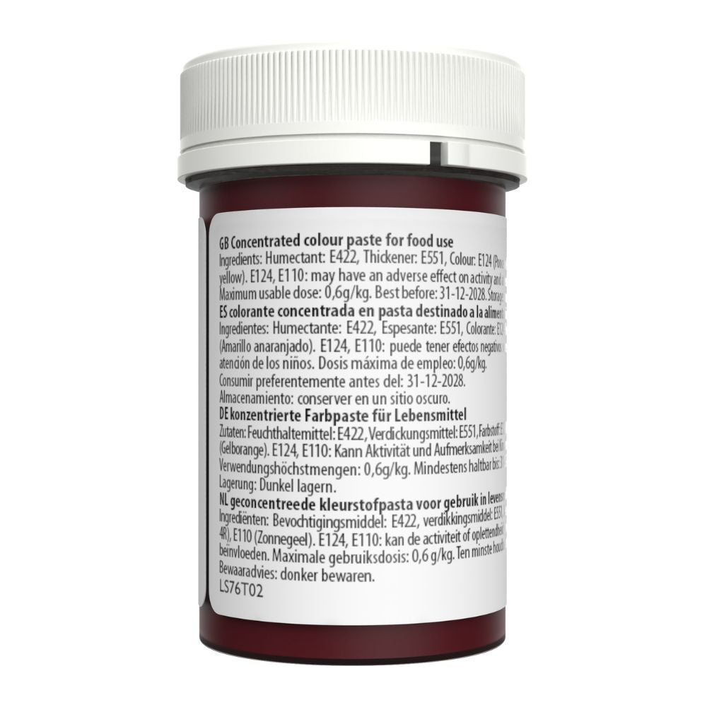 Sugarflair Peach - Spectral Paste Concentrate Food Colouring 25g