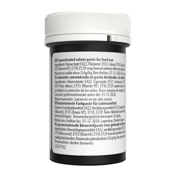 Sugarflair Paprika - Spectral Paste Concentrate Food Colouring 25g