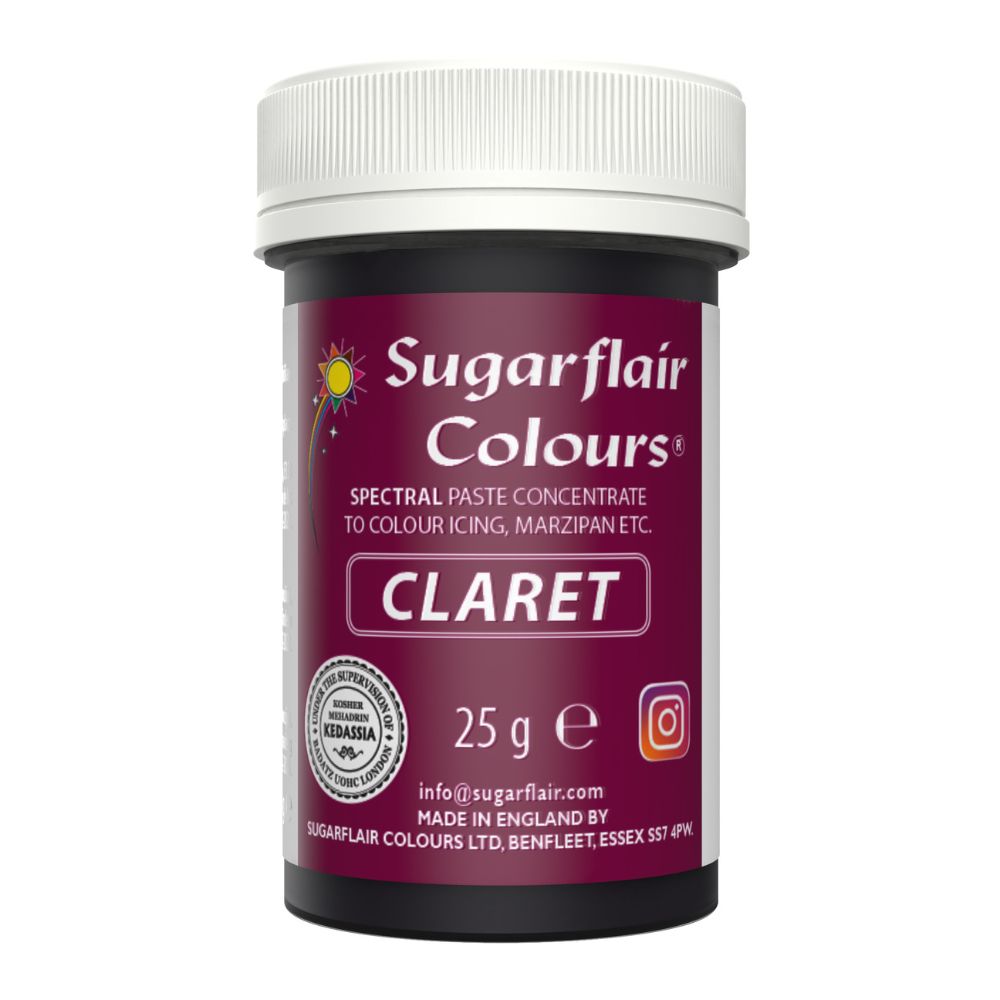 Sugarflair Claret - Spectral Paste Concentrate Food Colouring