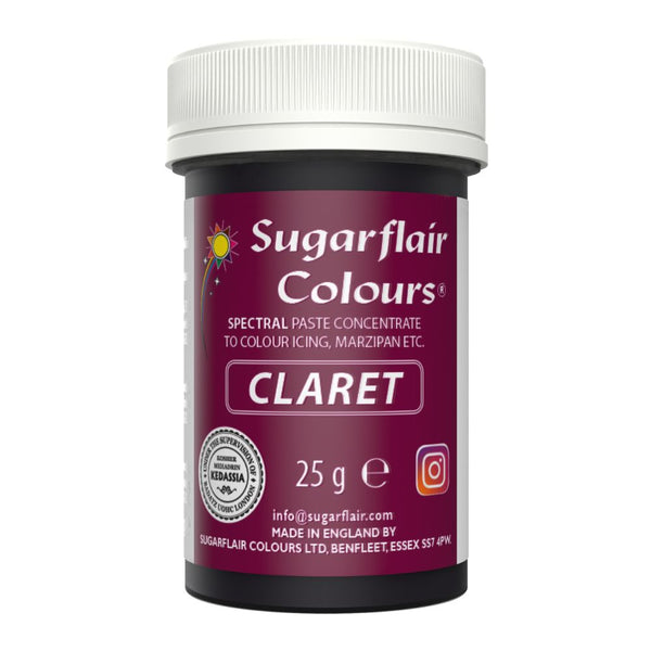 Sugarflair Claret - Spectral Paste Concentrate Food Colouring