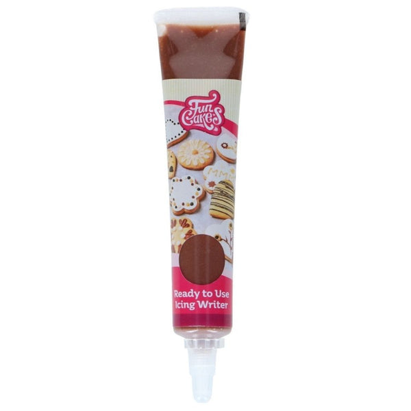 FunCakes Milk Choco Flavour - Ready to Use Icing Writer 25g