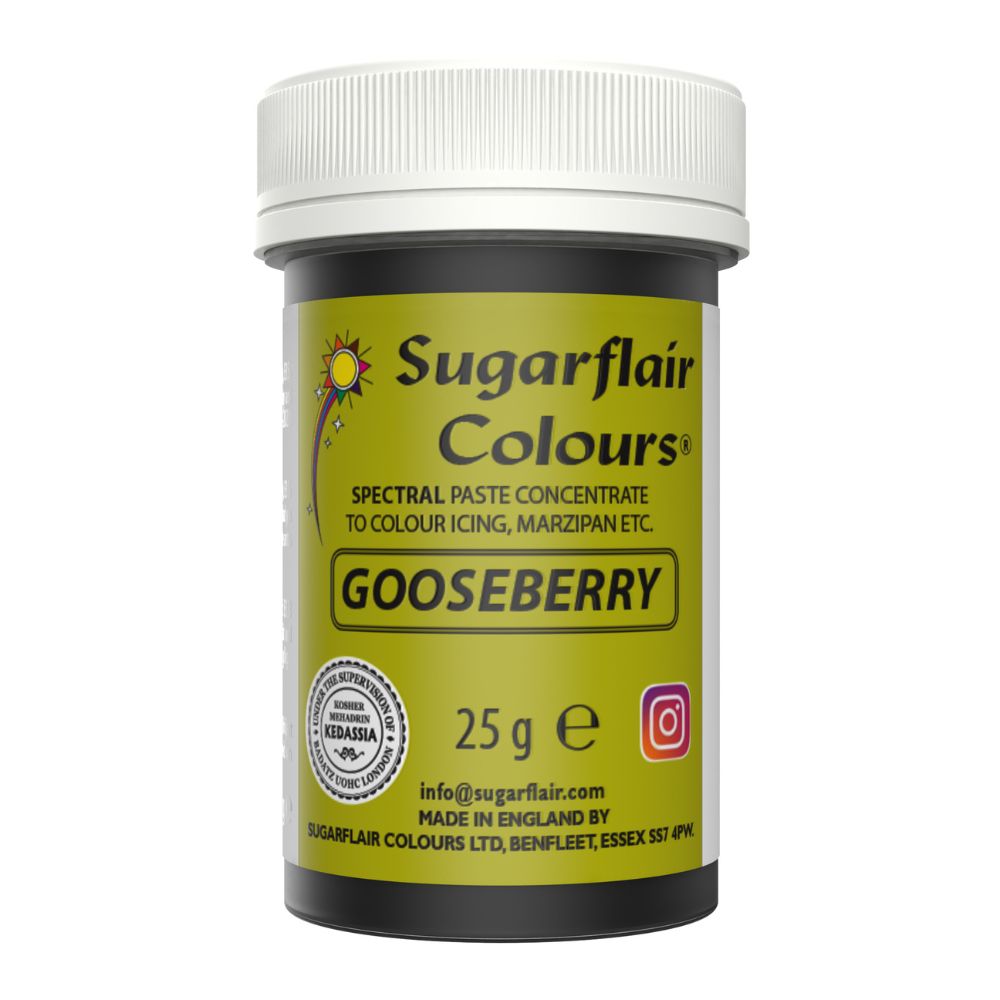 Sugarflair Gooseberry - Spectral Paste Concentrate Food Colouring