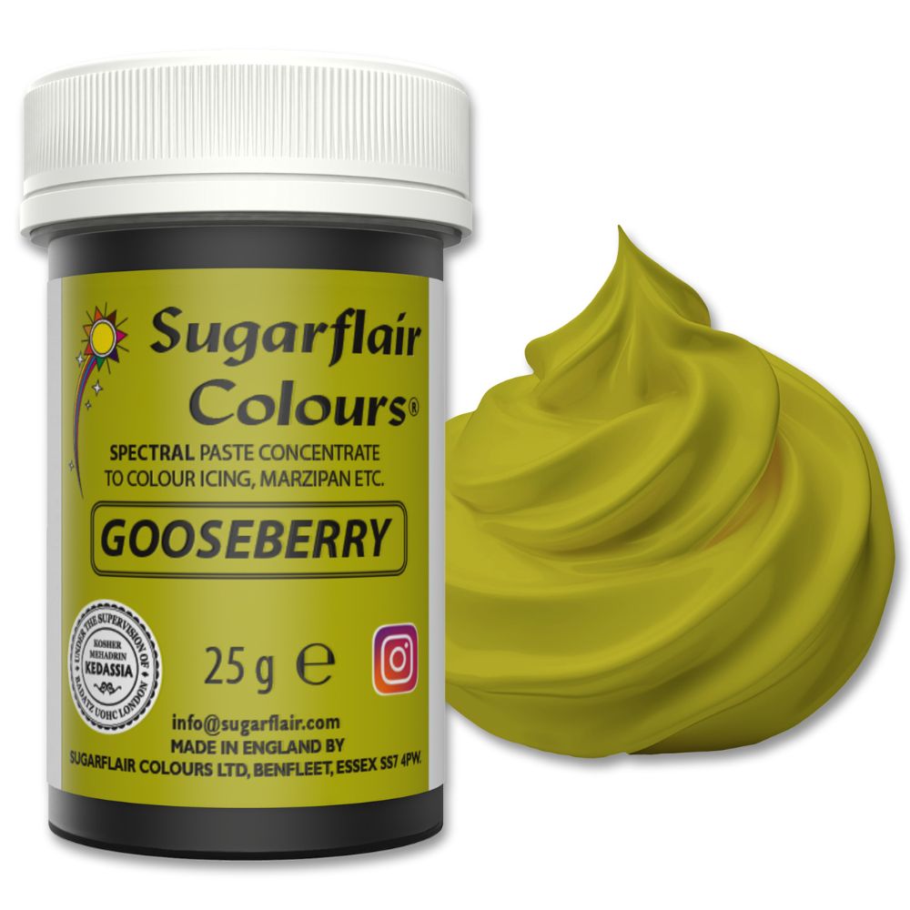 Sugarflair Gooseberry - Spectral Paste Concentrate Food Colouring