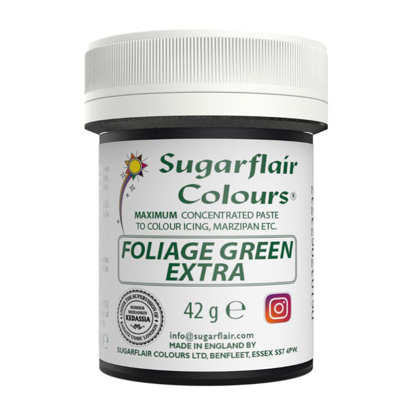 Sugarflair Foliage Green Extra - Max Concentrated Food Colouring Paste