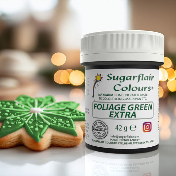 Sugarflair Foliage Green Extra - Max Concentrated Food Colouring Paste