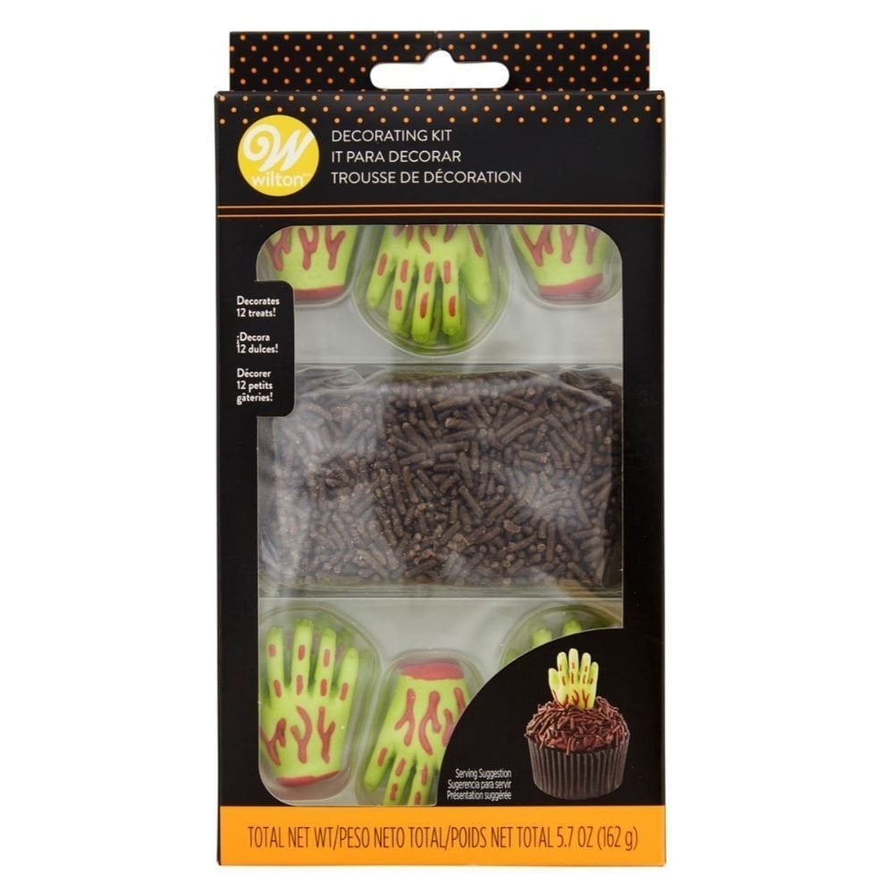 Wilton Zombie Hand Decorating Kit (Set of 12)