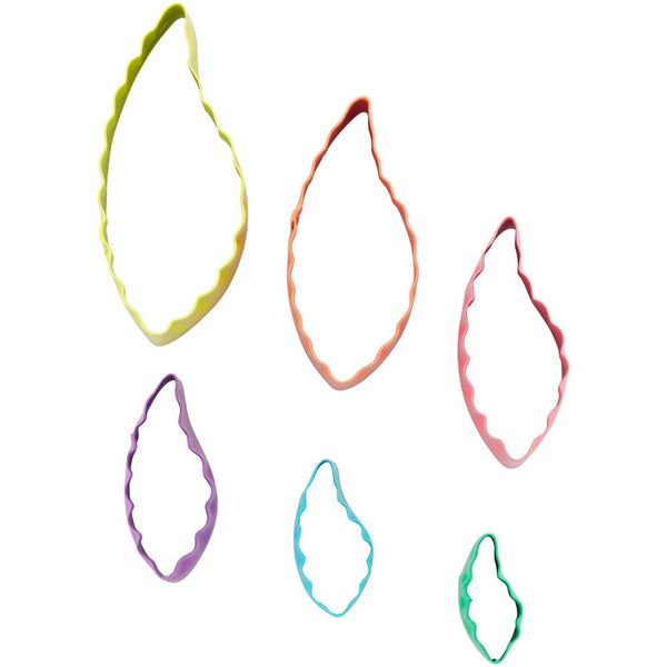 Wilton Leaf Double-sided Cutters Set Of 6