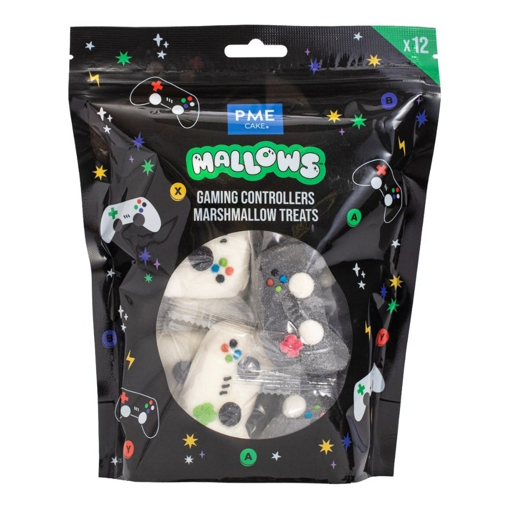 PME Gaming Controllers Marshmallows Pack of 12