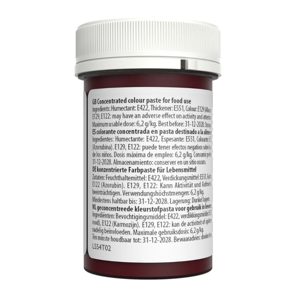 Sugarflair Ruby - Spectral Paste Concentrate Food Colouring 25g
