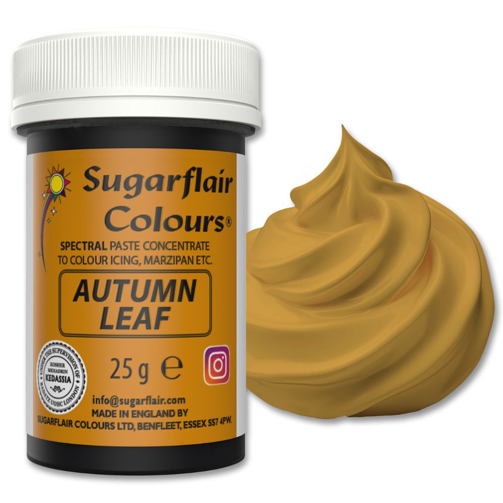 Sugarflair Autumn Leaf - Spectral Paste Concentrate Food Colouring 25g