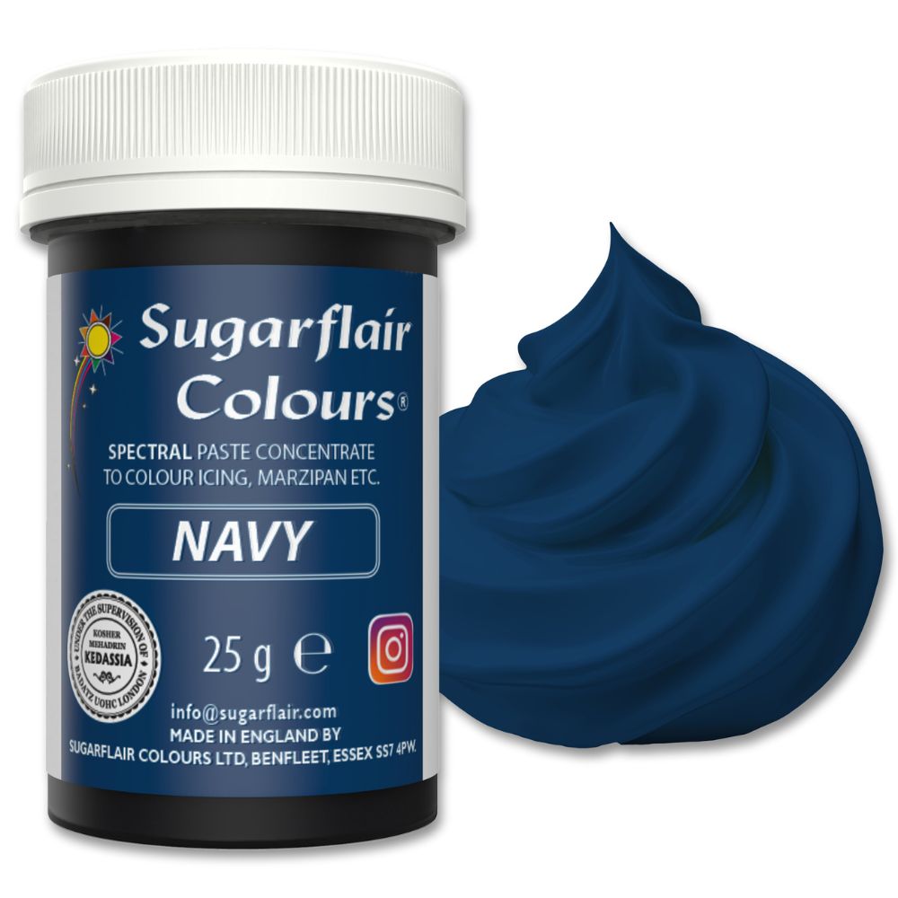 Sugarflair Navy - Spectral Paste Concentrate Food Colouring 25g