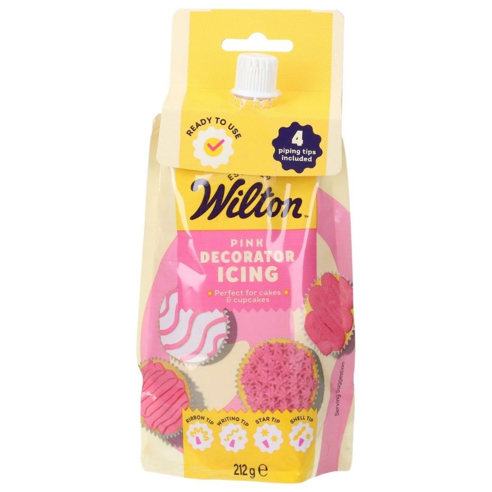 Wilton Pink - Decorator Icing 212g