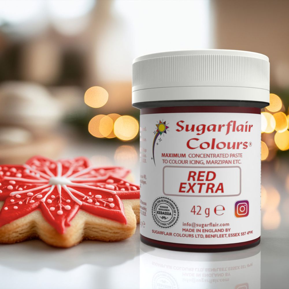 Sugarflair Red Extra - Max Concentrated Food Colouring Paste