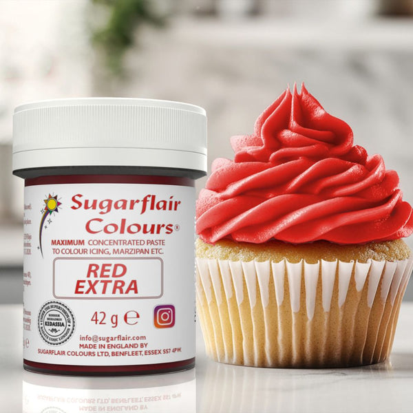 Sugarflair Red Extra - Max Concentrated Food Colouring Paste
