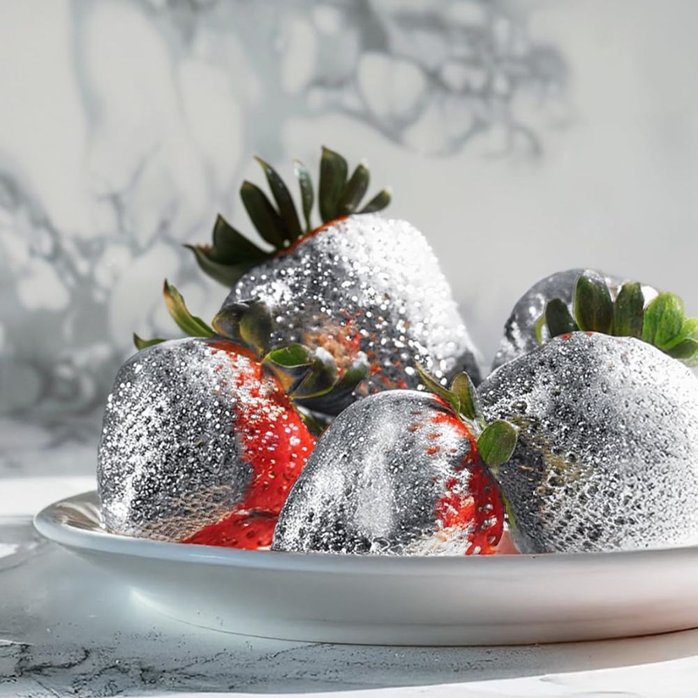 Sugarflair Satin Silver - Edible Lustre Dust 2g