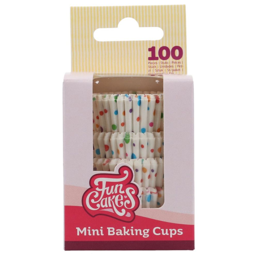 FunCakes Confetti - Mini Baking Cups x 100
