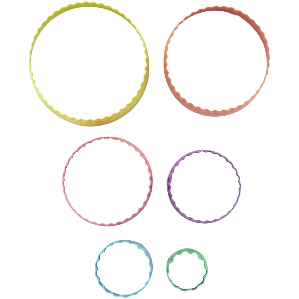 Wilton Round Double-sided Cutters Set Of 6