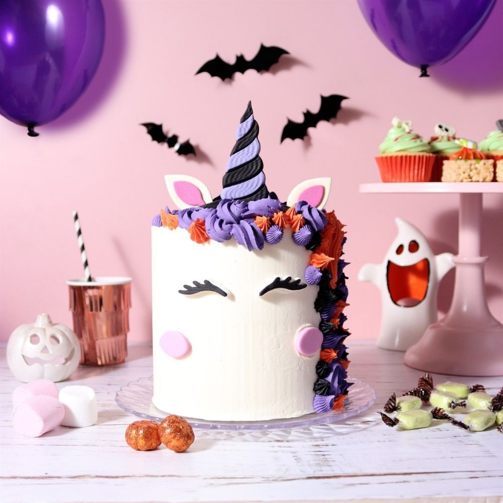 PME Witch Unicorn Halloween Edible Cake Decorations Set of 7