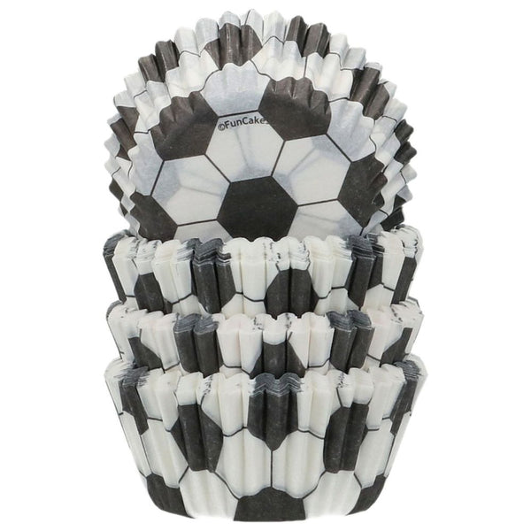 FunCakes Football - Mini Baking Cups x 100