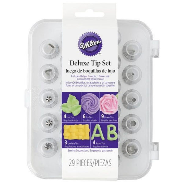 Wilton Deluxe Decorating Tip Set of 29