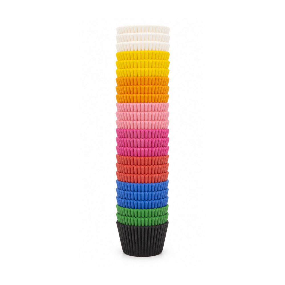Simply Making Rainbow Cupcake Cases x 540