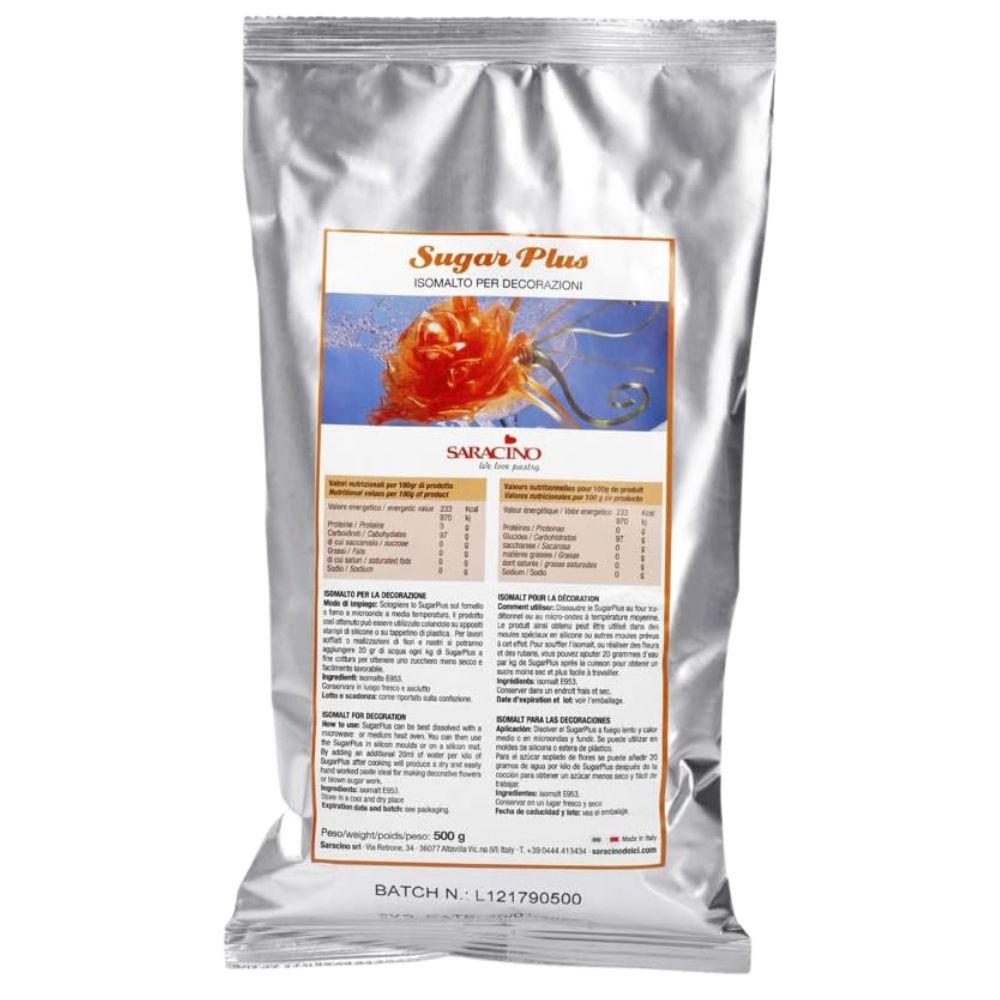 Saracino Sugarplus Clear Isomalt 500g