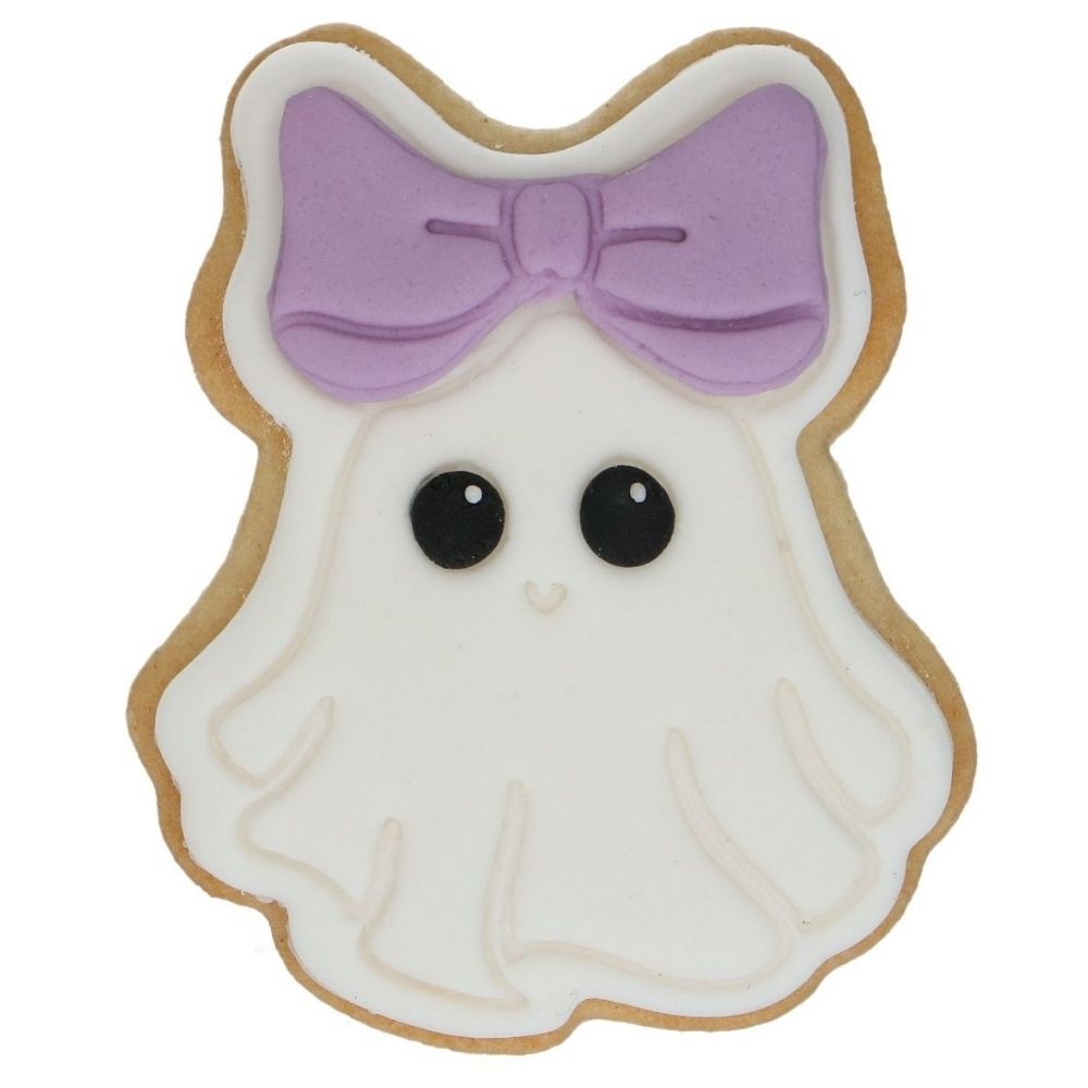 Wilton Cute Ghost Cookie Cutter With Stamp 7.5cm