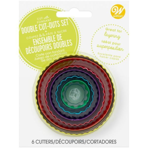 Wilton Round Double-sided Cutters Set Of 6