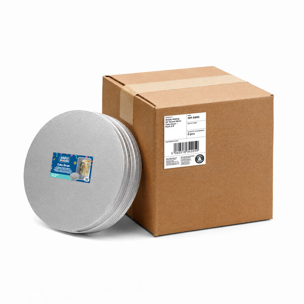 Simply Making Silver Round Drum Cake Board