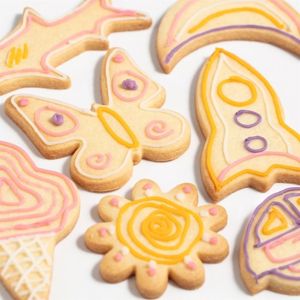 PME Party Colours Writing Icing Set of 4