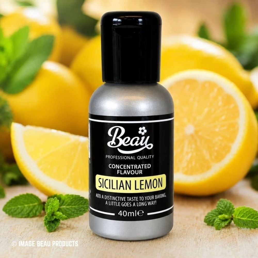 Beau Products Sicilian Lemon Food Flavouring 40ml