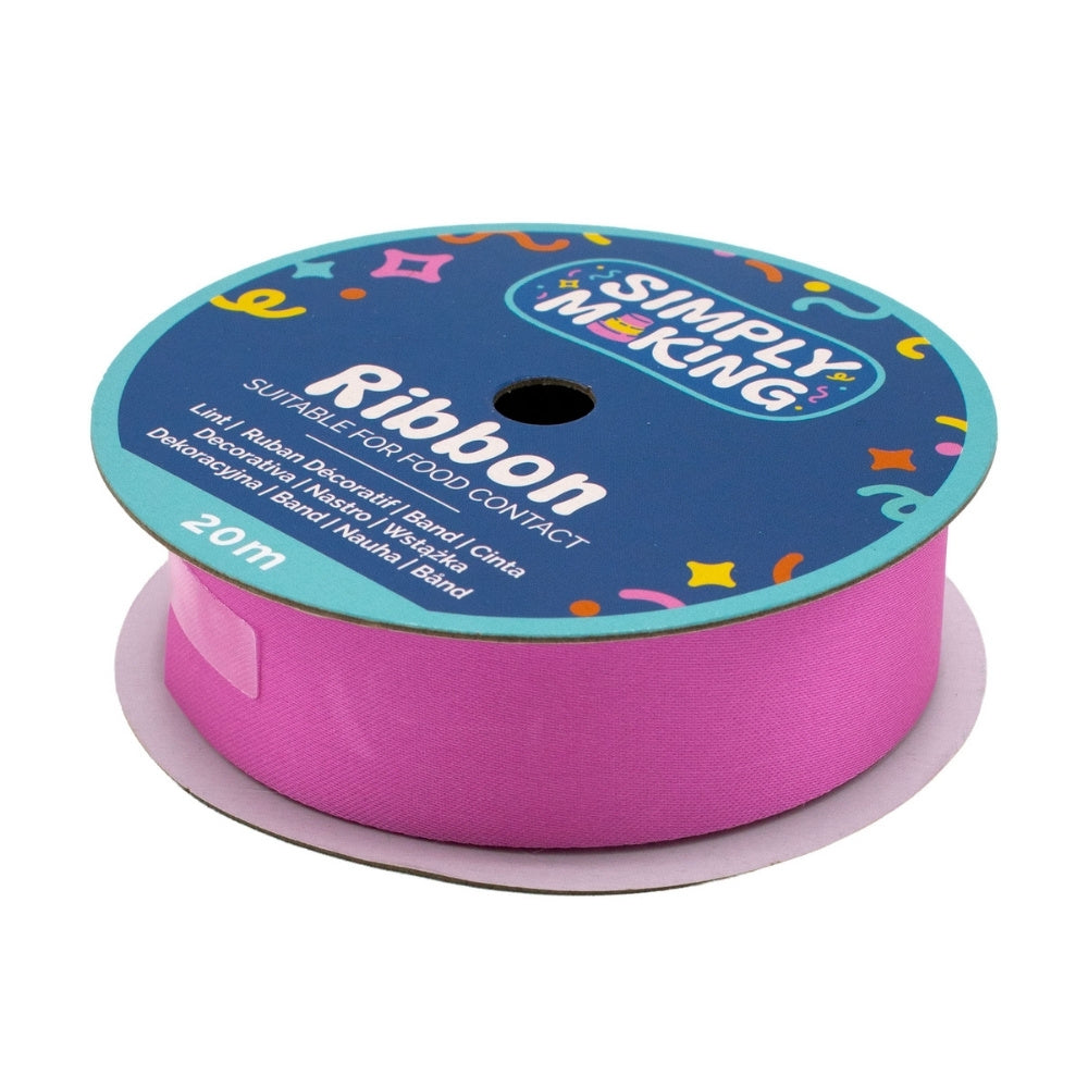 Simply Making Pink Food-Safe Ribbon x 20 Metres