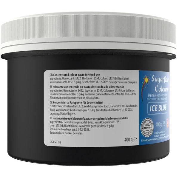 Sugarflair Ice Blue - Spectral Paste Concentrate Food Colouring