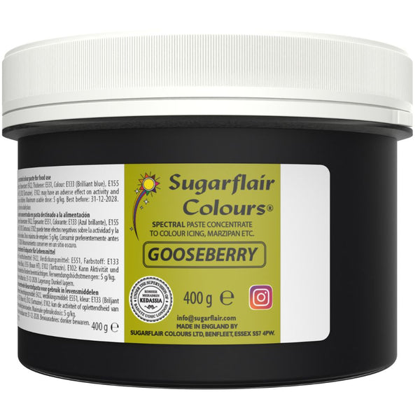 Sugarflair Gooseberry - Spectral Paste Concentrate Food Colouring