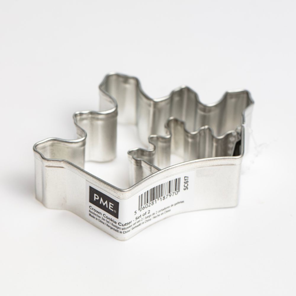 PME Crown Cake And Cookie Cutter Set Of 2