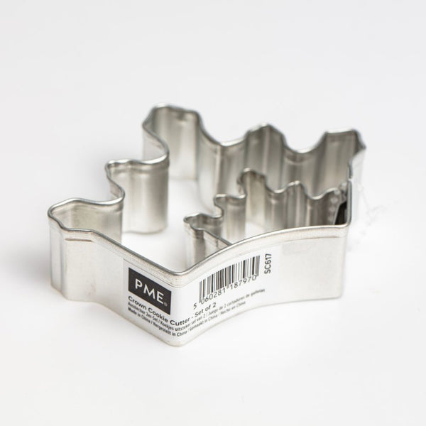 PME Crown Cake And Cookie Cutter Set Of 2
