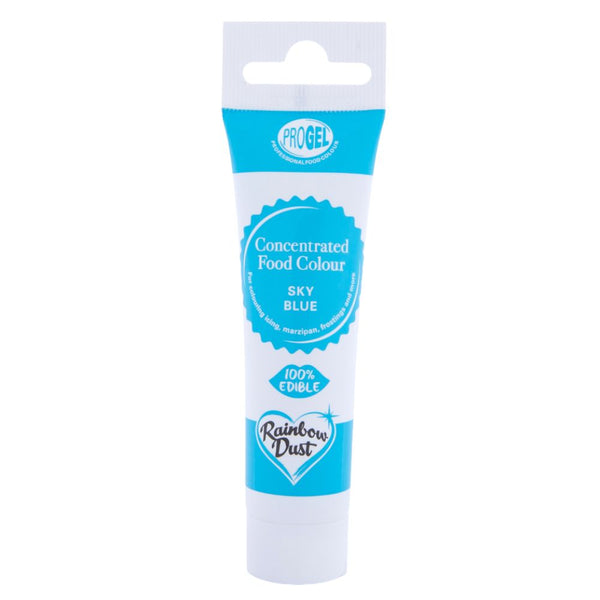 Rainbow Dust Sky Blue - ProGel Professional Gel Food Colouring 25g