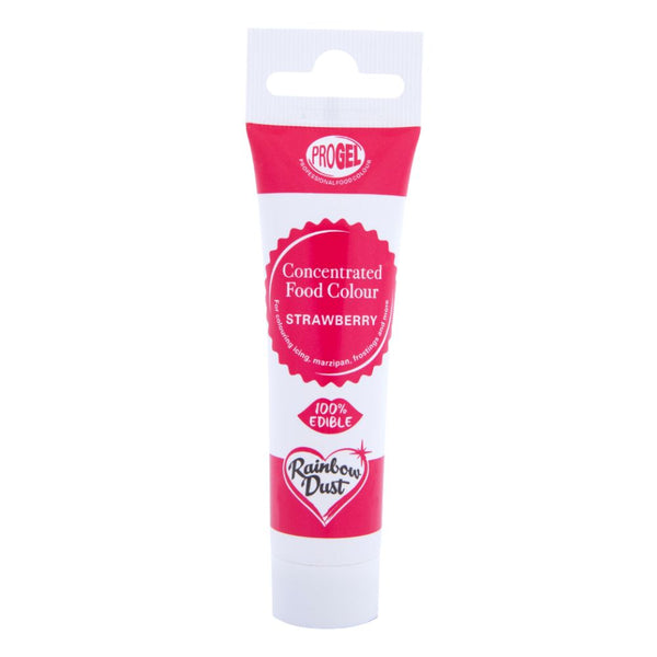 Rainbow Dust Strawberry - ProGel Professional Gel Food Colouring 25g