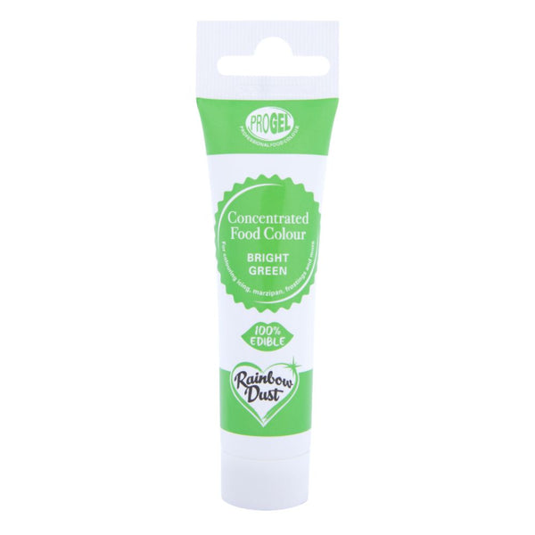 Rainbow Dust Bright Green - ProGel Professional Gel Food Colouring 25g