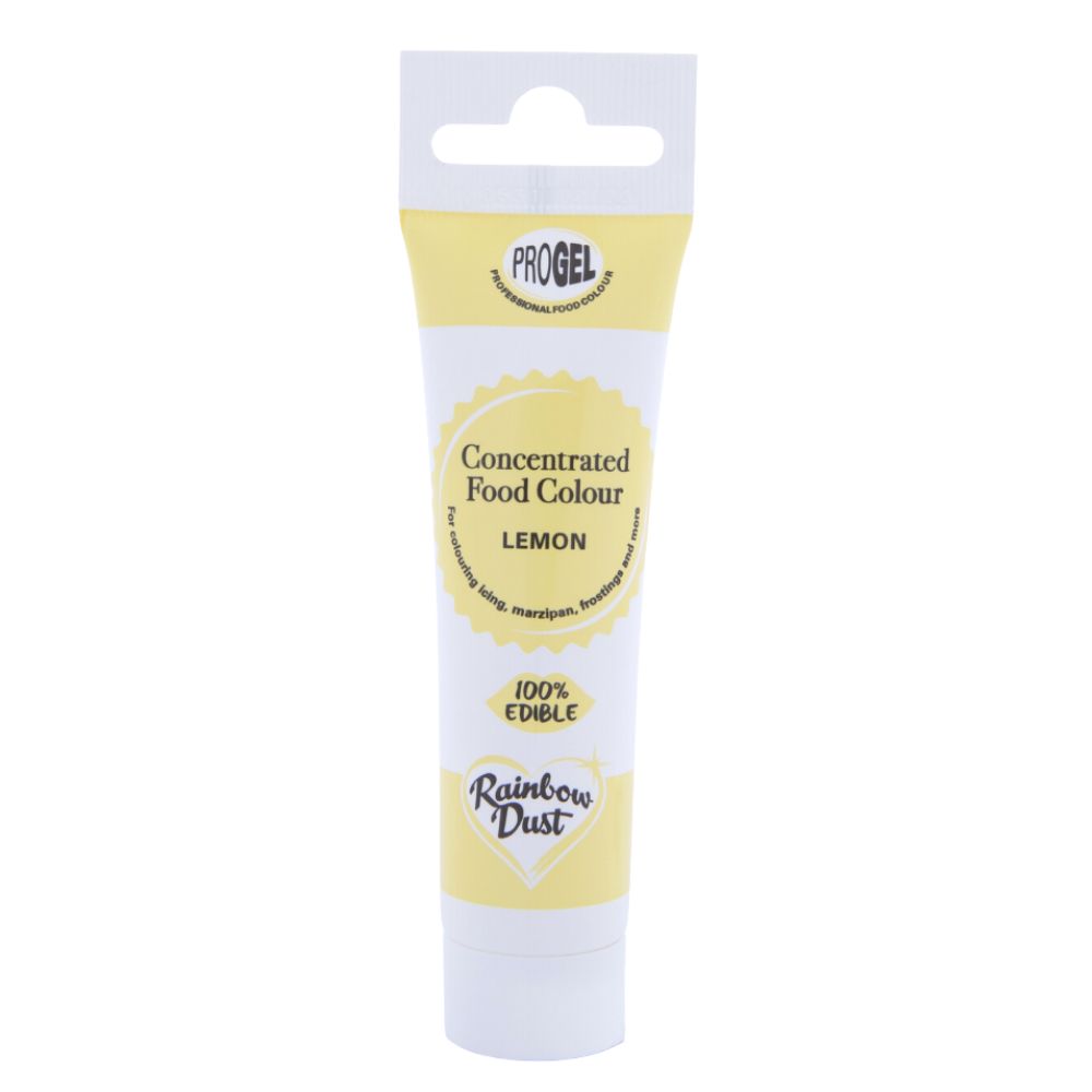 Rainbow Dust Lemon - ProGel Professional Gel Food Colouring 25g